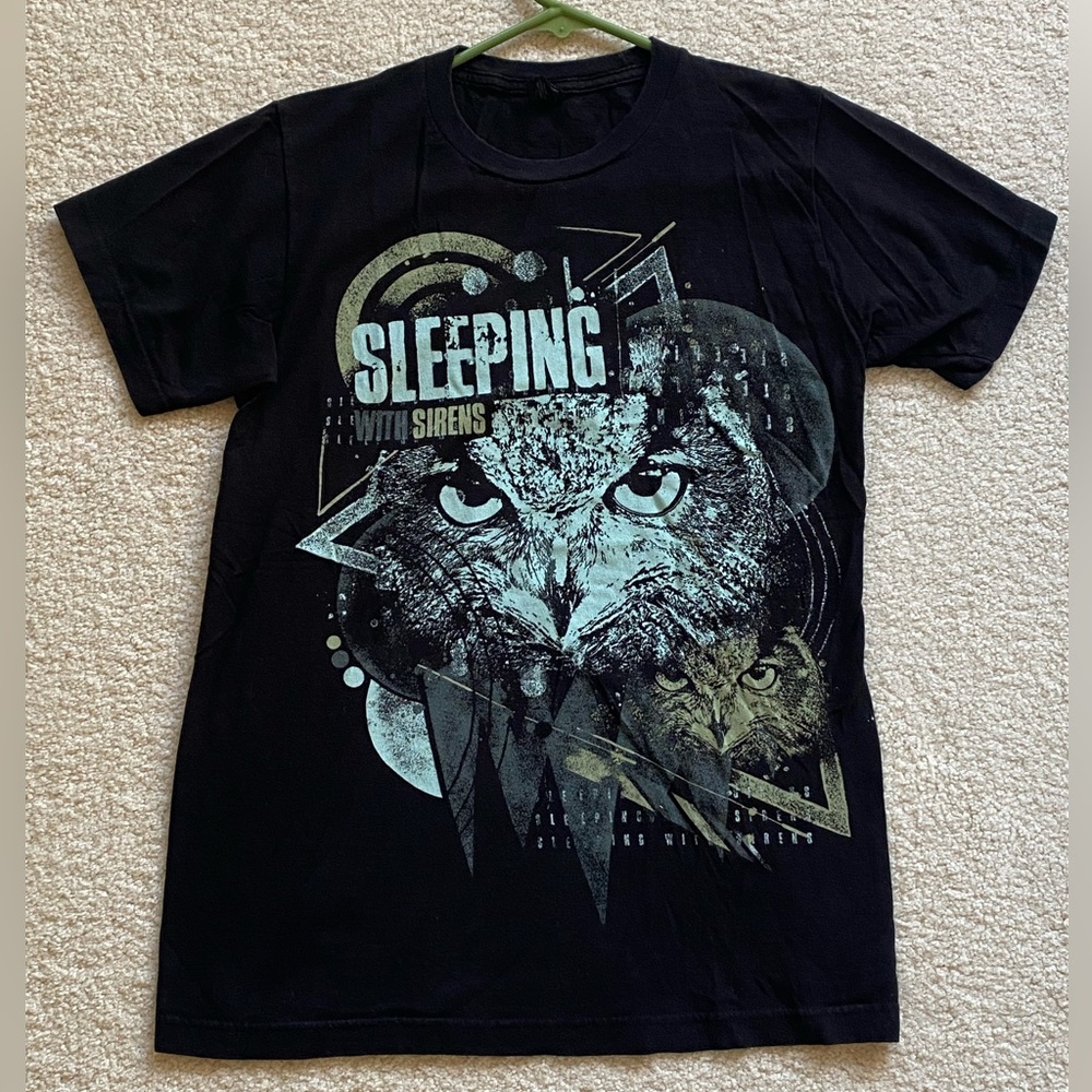 Sleeping with Sirens Owl Graphic Band Tee